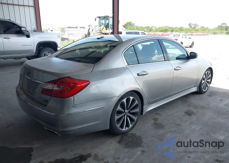 2012 Hyundai Genesis 5.0 R-Spec из США, поврежденный, VIN KMHGC4DH6CU204825